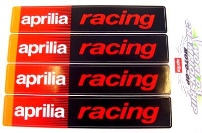 stickerset Aprilia Racing 4-delig
